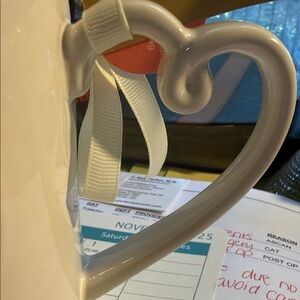 Rae Dunn cream XOXO Mug